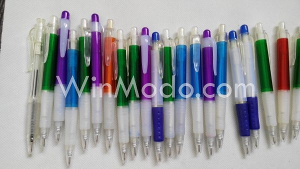 Custom logo plastic pens