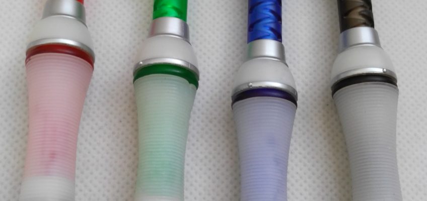 big rubber grip pens